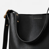 Gwen Bucket Bag in Black