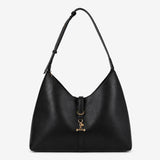 Carmella Slouchy Shoulder Bag in Black