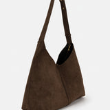 Carmella Slouchy Shoulder Bag in Brown