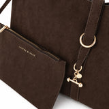 Carmella Slouchy Shoulder Bag in Brown