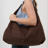 Organica Hobo Shoulder Bag in Brown