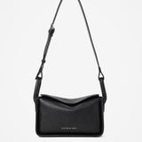 Jesselle Curve Shoulder Bag in Black