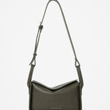 Jesselle Curve Shoulder Bag in Olive