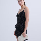 Sasha Pearl Clutch Bag