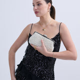 Sasha Pearl Clutch Bag