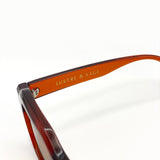 L&S Goutte Angular Sunglasses in Brown