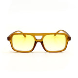L&S Paris Aviator Sunglasses in Latte
