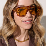 L&S Paris Aviator Sunglasses in Vintage Tort