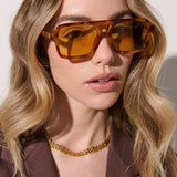 L&S Paris Aviator Sunglasses in Vintage Tort