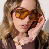L&S Paris Aviator Sunglasses in Vintage Tort