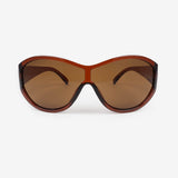 Billie Oversized Sunglasses in Brown