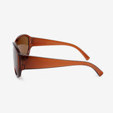 Billie Oversized Sunglasses in Brown