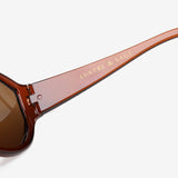 Billie Oversized Sunglasses in Brown