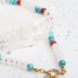 L&S Palmea Beaded Necklace