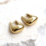 L&S Capri Everyday Hoop Earrings in Gold