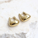 L&S Capri Everyday Hoop Earrings in Gold