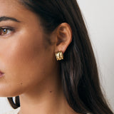 L&S Kaia Everyday 18K Gold Plated Earrings