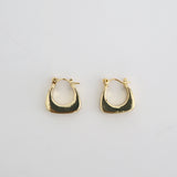 Nora Huggie 18K Gold Plated  Earrings