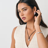 Desu Sterling Silver Stacker Earring Set