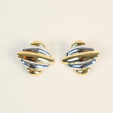 L&S Basic Croffle Statement Earrings