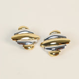 L&S Basic Croffle Statement Earrings