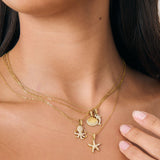 Selene Starfish 18K Gold Plated Necklace