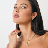 Delphine 18K Gold Plated Necklace