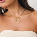 Elara Clam Shell 18K Gold Plated Necklace