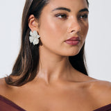 Priscilla Statement Floral Diamante Earrings