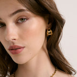 L&S Leilia Gold Plated Earring