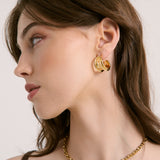 L&S Leilia Gold Plated Earring