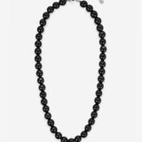 Talia Black Beaded Necklace