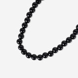 Talia Black Beaded Necklace