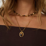Vista Natural Stone Necklace