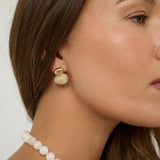 Bauble Cream Resin Earring