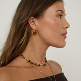 Talia Tiger Eye Earring