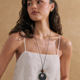 Oro Resin Pendant Necklace