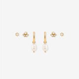 Venus Gold Plated Stacker Earring Set