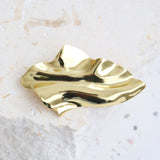 L&S Floral Gold Plated Brooch