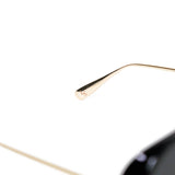 Jacqueline Aviator Sunglasses in Black