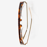 Jacqueline Aviator Sunglasses in Brown