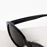 Valerie Polarised Sunglasses in Black