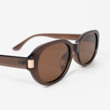 Valerie Polarised Sunglasses in Brown