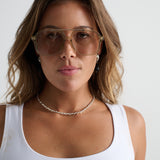 Vantage Rope Sterling Silver Plated Necklace