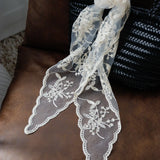 Città Lace Head Scarf in Cream