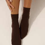 Hive Textured Winter Socks (5col)