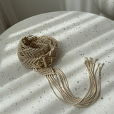 Elowen Macrame Tie Belt