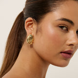 Rita Vintage 18K Gold Plated Earrings