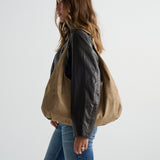 Organica Hobo Shoulder Bag in Taupe