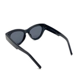 L&S Mielli Cat Eye Sunglasses in Black